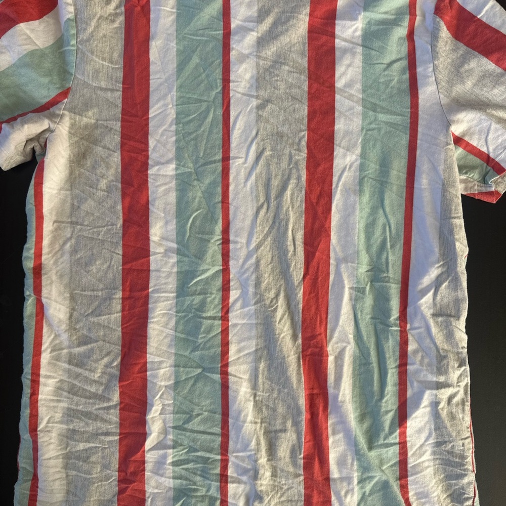 Striped Red and White T-Shirt